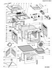 Схема №1 FB99C1IX (F041326) с изображением Обшивка для электропечи Indesit C00195487