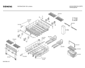 Схема №1 SN37604CN с изображением Панель для электропосудомоечной машины Siemens 00282857