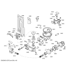 Схема №2 S49E33B0EU с изображением Передняя панель для электропосудомоечной машины Bosch 00447673