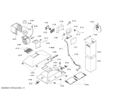 Схема №1 DKE985S с изображением Модуль управления для вытяжки Bosch 00497642