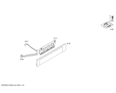 Схема №1 HBA77S651E с изображением Передняя часть корпуса для плиты (духовки) Bosch 00673110