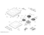 Схема №1 M1323N0 с изображением Стеклокерамика для электропечи Bosch 00473786