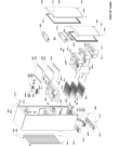 Схема №1 KGA 283 OPT/1 WS с изображением Дверь для холодильной камеры Whirlpool 481253288102