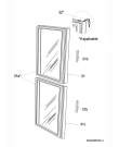 Схема №1 ADN2302 (F100990) с изображением Инструкция по эксплуатации для холодильника Indesit C00520151