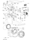 Схема №1 AWOE AST 912 с изображением Обшивка для стиралки Whirlpool 480111101387