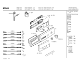 Схема №1 WFD1660FF WFD1660 electronique с изображением Панель управления для стиральной машины Bosch 00363345