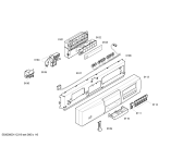 Схема №1 3VS840BD с изображением Набор кнопок для электропосудомоечной машины Bosch 00426559