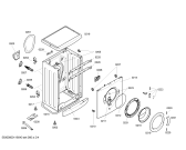 Схема №1 WLF16060OE, electronic с изображением Панель управления для стиралки Bosch 00660440