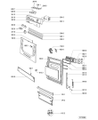 Схема №1 GCI 4755/2 W-IN с изображением Панель для посудомойки Whirlpool 481990501291