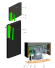 Схема №3 WTM 272 R WH с изображением Термопредохранитель для холодильной камеры Whirlpool 482000094227