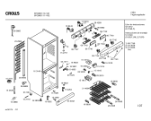 Схема №2 KGS3830IE с изображением Дверь морозильной камеры для холодильника Bosch 00215593