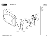 Схема №1 3WG2534E с изображением Нижняя часть корпуса для микроволновки Bosch 00366985