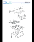 Схема №1 PEMB664C с изображением Покрытие для плиты (духовки) DELONGHI 0326N2972C