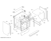 Схема №2 SMU69M05AU с изображением Передняя панель для посудомойки Bosch 00702439