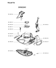 Схема №1 DW5020K1 с изображением Крышка для электропарогенератора Rowenta RS-DW0190