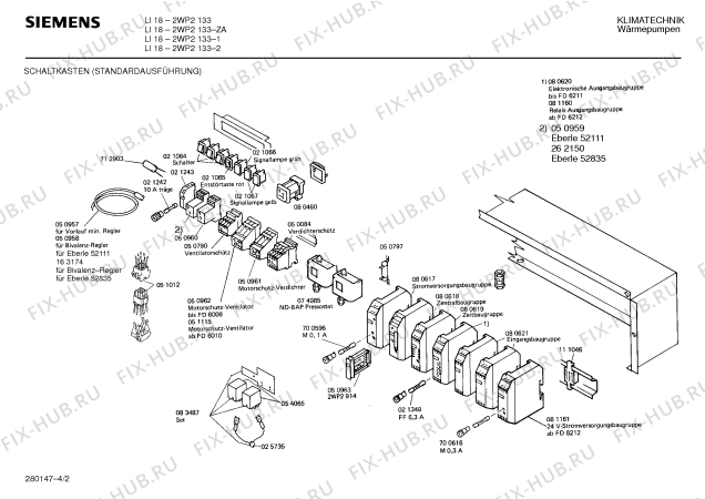 Взрыв-схема стиральной машины Siemens Ag 2WP2133-1 - Схема узла 02