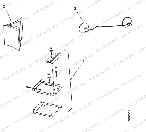 Взрыв-схема кондиционера Electrolux JT1200 - Схема узла Section 2