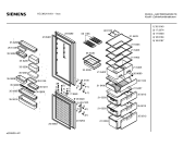 Схема №2 KG36U194GB с изображением Дверь морозильной камеры для холодильника Siemens 00239254