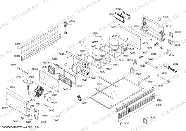 Схема №2 RB492301 с изображением Изоляция для холодильника Bosch 11019935