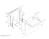 Схема №2 HB38G4580 с изображением Фронтальное стекло для электропечи Siemens 00688759