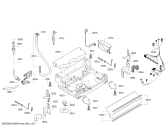 Схема №2 SMS41D12EU с изображением Панель управления для посудомоечной машины Bosch 00742624