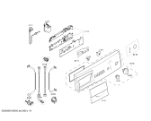 Схема №2 WFO2051CH Maxx WFO2051 с изображением Панель управления для стиральной машины Bosch 00442337