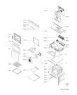 Схема №1 AKF385/IX/01 с изображением Переключатель для духового шкафа Whirlpool 481241128556