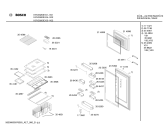 Схема №1 KSV3900NE с изображением Дверь для холодильника Bosch 00214898