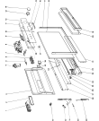 Схема №1 LS2001FR (F001489) с изображением Отделка для электропосудомоечной машины Indesit C00031009