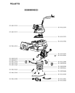 Схема №1 DG8890M0/23 с изображением Крышка для утюга (парогенератора) Rowenta CS-00122574