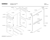 Схема №3 EB194610 с изображением Планка для плиты (духовки) Bosch 00234498
