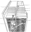 Схема №2 DWP620 (TR53002) с изображением Уплотнение для холодильной камеры Indesit C00171518