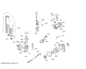 Схема №3 SGS55E02FR с изображением Панель управления для электропосудомоечной машины Bosch 00668496