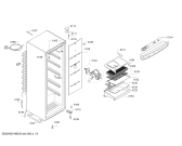 Схема №1 GSN32V50 с изображением Дверь для холодильной камеры Bosch 00248105
