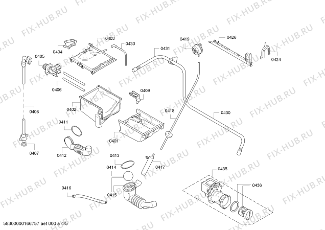 Схема №1 3TS873 TS873 electronic с изображением Панель управления для стиралки Bosch 00749059