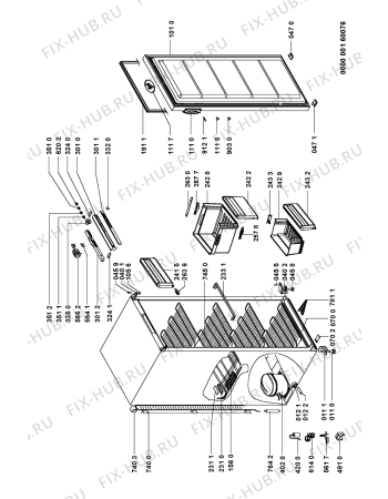 Схема №1 AFG8030 (F092299) с изображением Наставление для сплит-системы Indesit C00360852