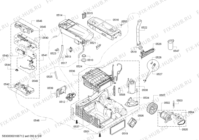 Схема №3 WTY88740TR HomeProfessional selfCleaning Condenser с изображением Модуль управления, запрограммированный для сушильной машины Bosch 00627167