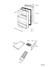 Схема №2 ARG 755 WRT05CBDWM с изображением Проводка для холодильника Whirlpool 481219808005