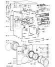 Схема №1 WA 85661 с изображением Модуль (плата) для стиралки Whirlpool 481221470034
