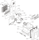 Схема №1 ZIBS240HSS (100797, HTFP1261) с изображением Крышечка для холодильной камеры Gorenje 697926