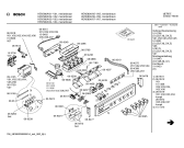 Схема №4 HEN580A с изображением Панель для плиты (духовки) Bosch 00285519