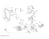 Схема №2 DF250740 с изображением Вставка для посудомоечной машины Siemens 12013192