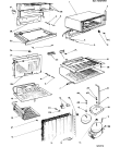 Схема №5 SKMU1650 (F000517) с изображением Обрамление полки для холодильника Indesit C00017981