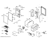 Схема №3 RF413700 с изображением Корзина для заморозки для холодильника Bosch 00662118