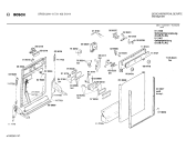 Схема №2 SPS512241 с изображением Панель для электропосудомоечной машины Bosch 00118727