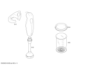 Схема №1 MSM62ZA Edition Ralf Zacherl с изображением Миксер для блендера (миксера) Bosch 00496892