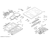 Схема №1 EH755502 с изображением Стеклокерамика для духового шкафа Siemens 00476229