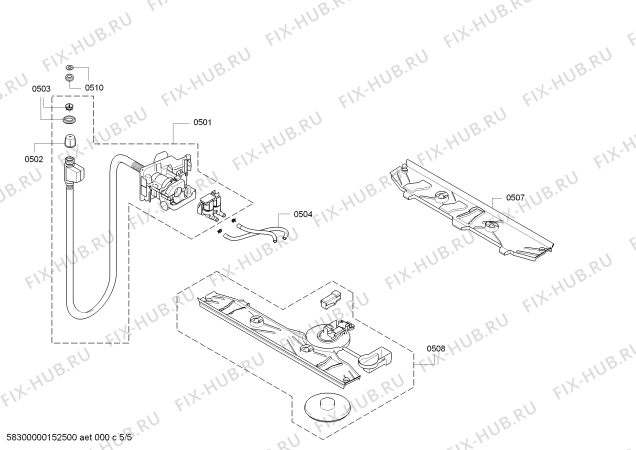 Схема №2 WM260160 Gaggenau с изображением Вкладыш для стиралки Bosch 00649368