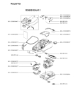 Схема №1 RO6851EA/411 с изображением Покрытие для электропылесоса Rowenta RS-2230000967