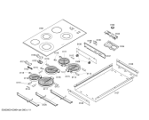 Схема №1 NES936UC Electric Cooktop с изображением Узел управления для плиты (духовки) Bosch 00491691